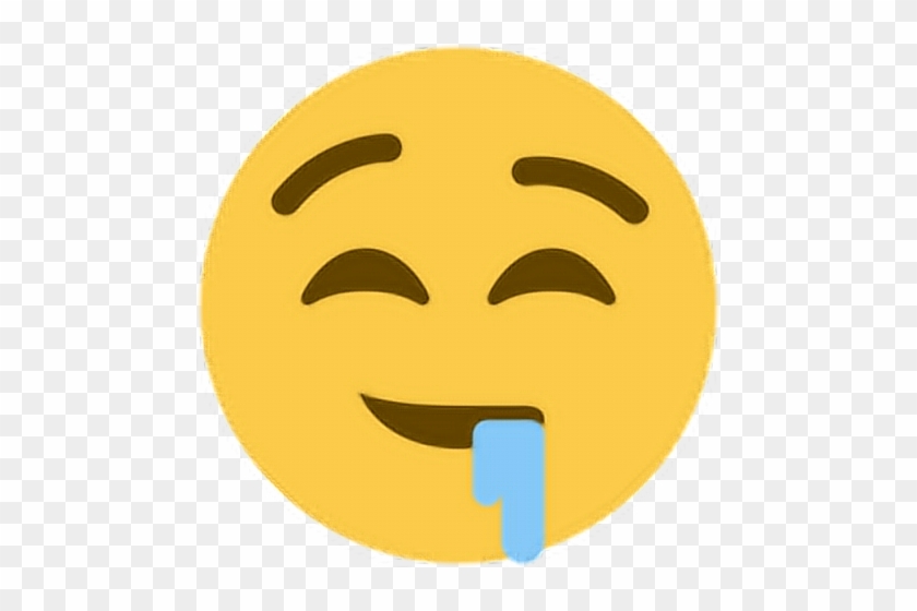 Happy Drool Salivate Saliva Hungry Emoji Emoticon Face - Emoji Botando Baba #1642294