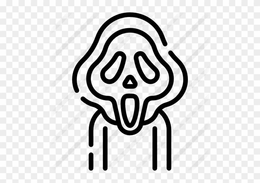 Ghost Face Free Icon - Ghost Face Free Icon #1642314