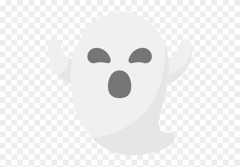 Google Android Nougat - Ghost Emoji Png #1642319