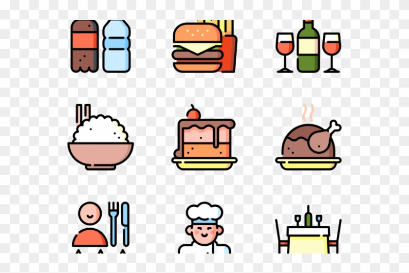 Cafeteria Clipart Lunch Menu - Restaurant Menu Icon Vector #1642451