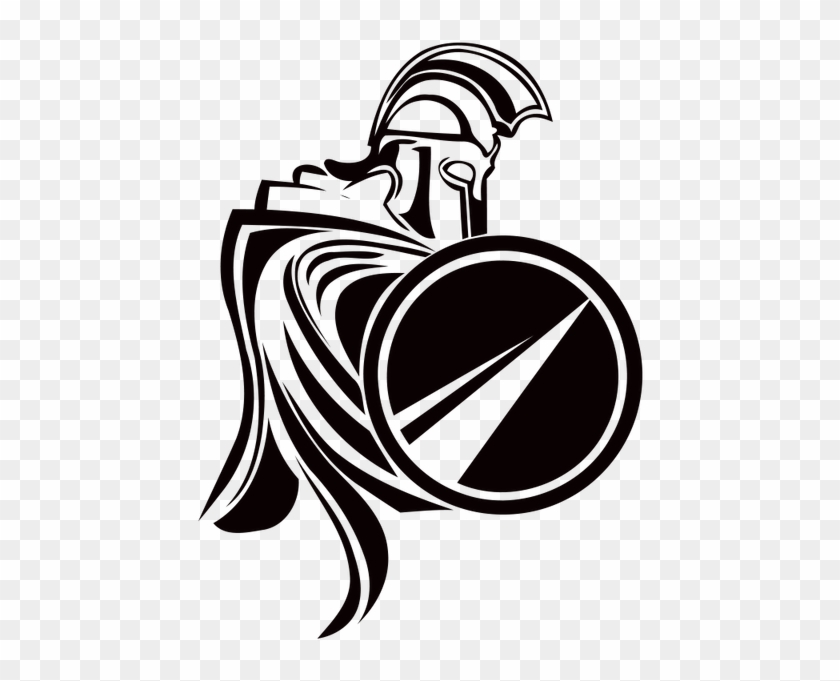 Knights Drill Team - Logo Spartan Png #1642716