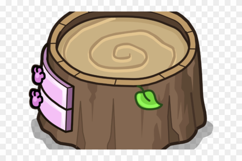 Stump Clipart Anime Tree - Cartoon #1642817