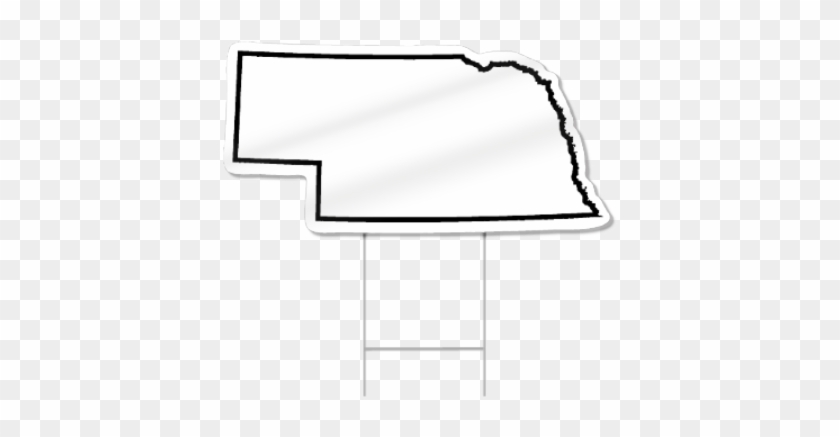 Nebraska Shaped Yard Sign - Illustration #1642905