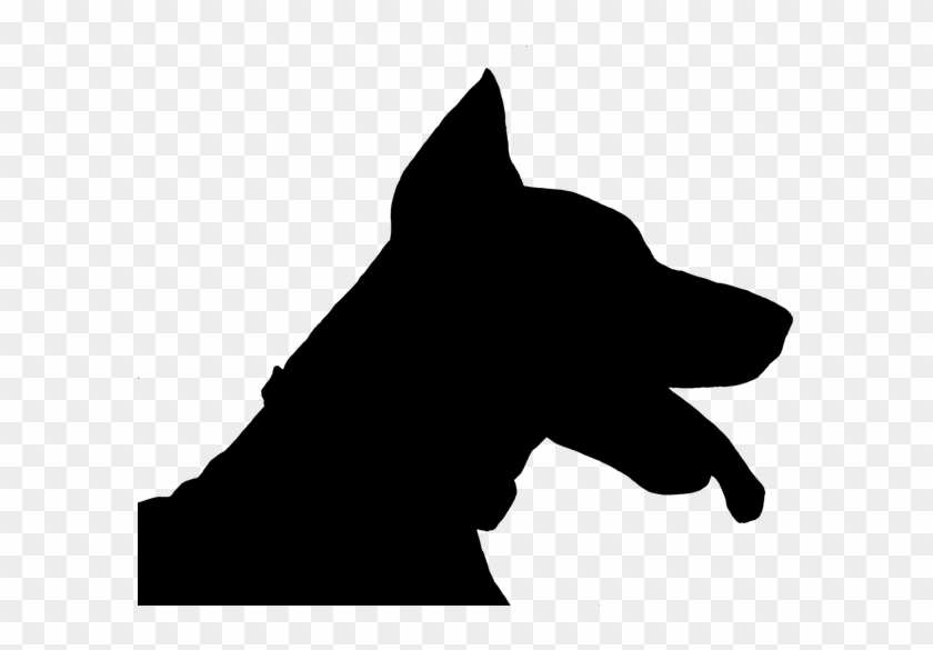 Dog, Doberman, Silhouette, Black - Dog Siluet #1643013
