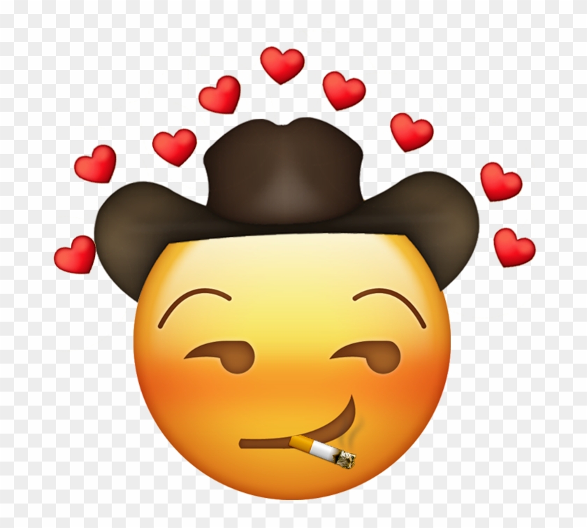 Let Me Hear You Say Yeehaw - Sad Cowboy Heart Emoji #1643107