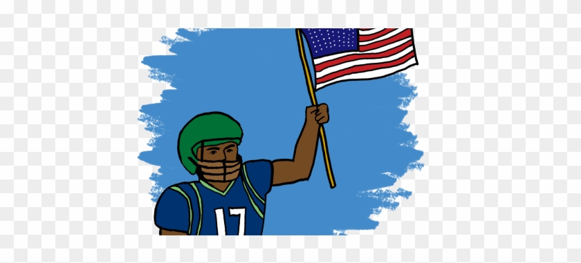 Impact Of Football In Society Undeniable - Flag Of The United States #1643182