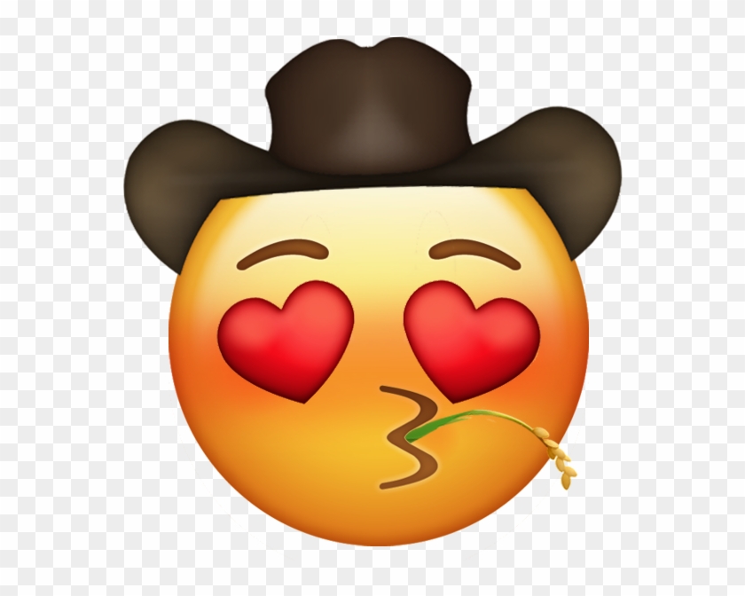 Let Me Hear You Say Yeehaw - Transparent Sad Cowboy Emoji #1643183