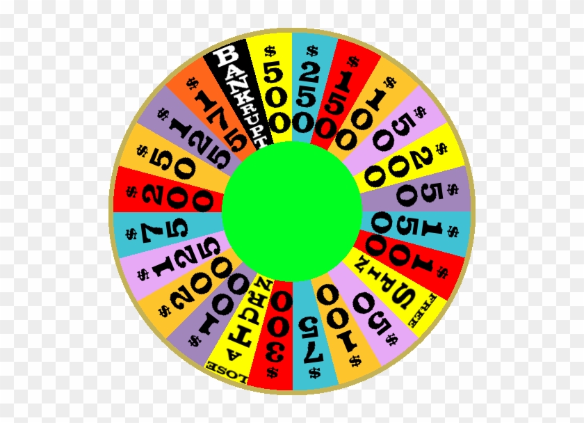 1989 Round 1 And 2 Daytime Wheel By Mrentertainment - Wheel Of Fortune Wheel #1643315