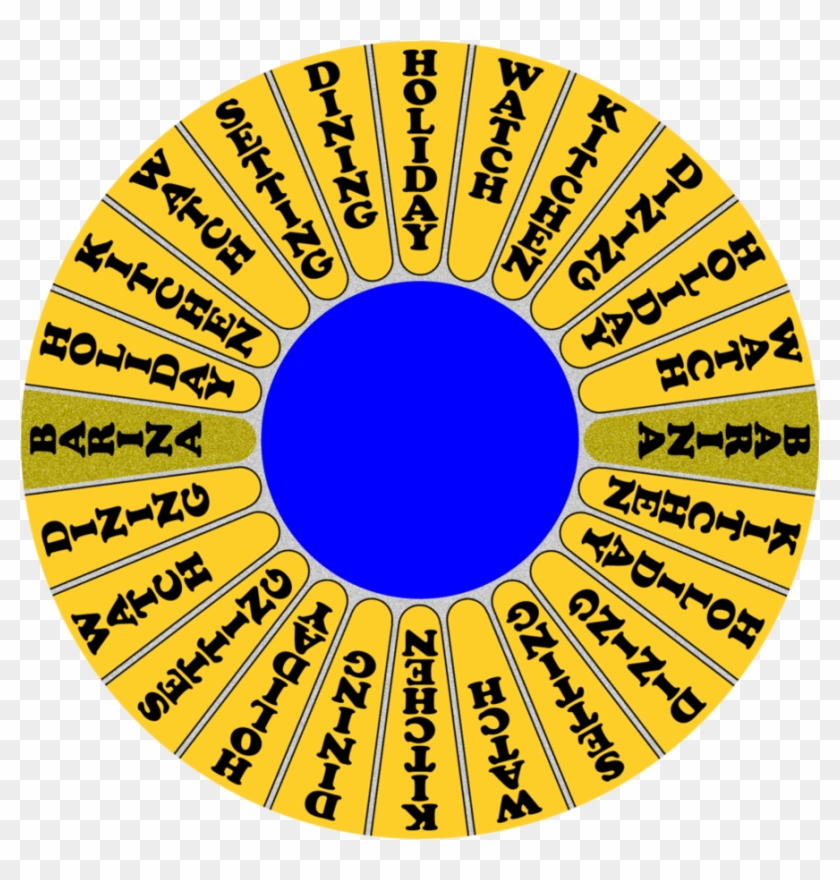 Wheel Of Fortune Bonus Round Envelopes Wof Australia - Circle #1643322