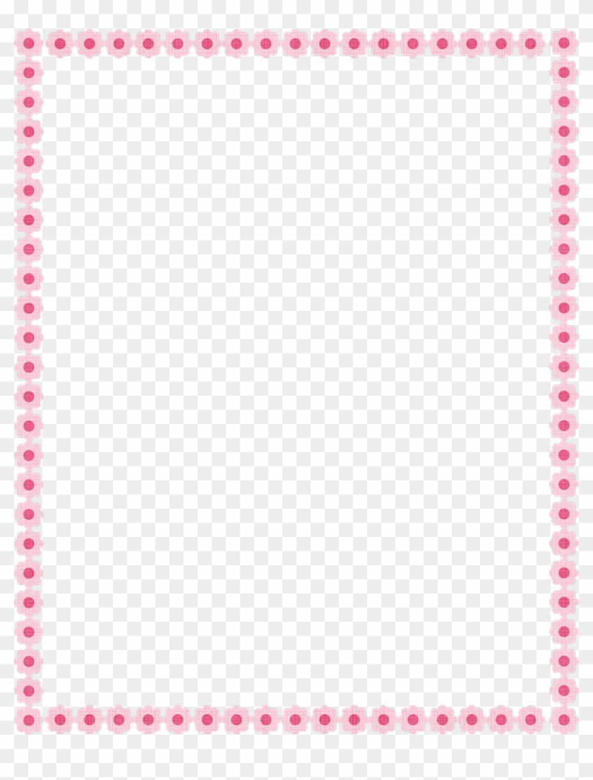 Mi Little Princess Collection Page Borders, Borders - Pink Diamond Border #1643428