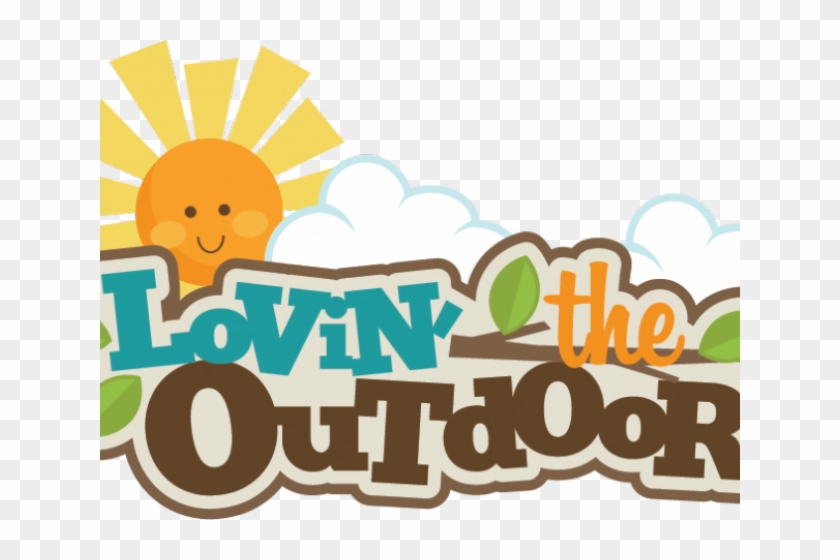 Outdoor Clipart Camping Word - Scrapbooking #1643442