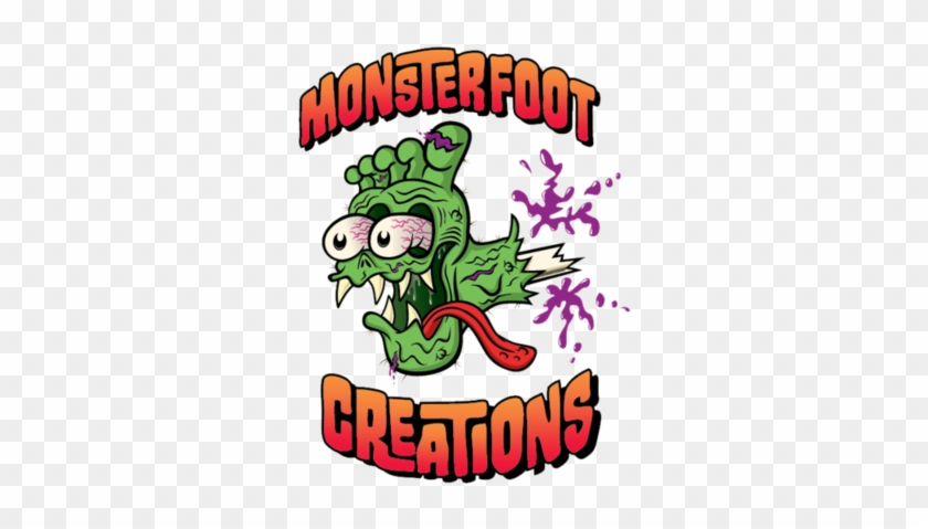 Mike Of 'monster Foot Creations' Is An Artist From - Cartoon #1643529