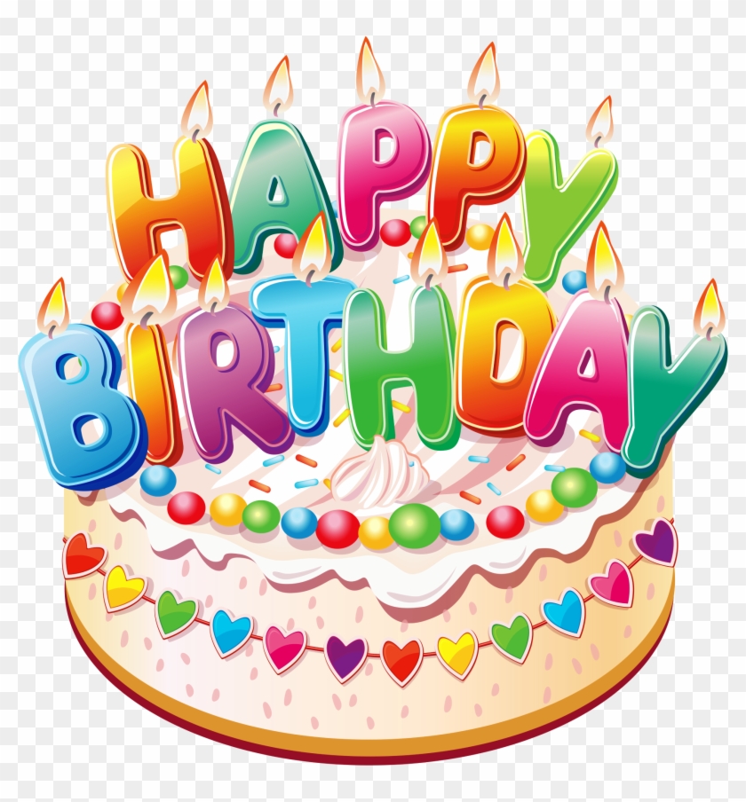 A Birthday Drabble - Happy Birthday Cake Png #1643595