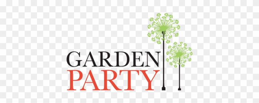 Party Word Clipart - Garden Party Logo #1643631