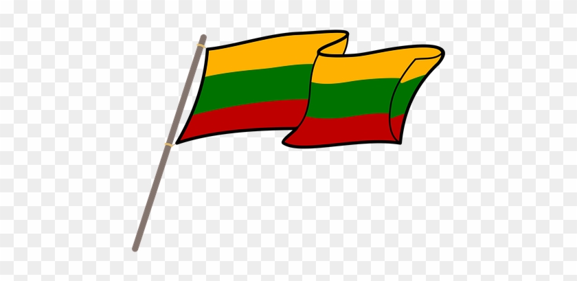 Lithuania, Flag, Graphics - 100 Lecie Odzyskania Niepodległości Png #1643721