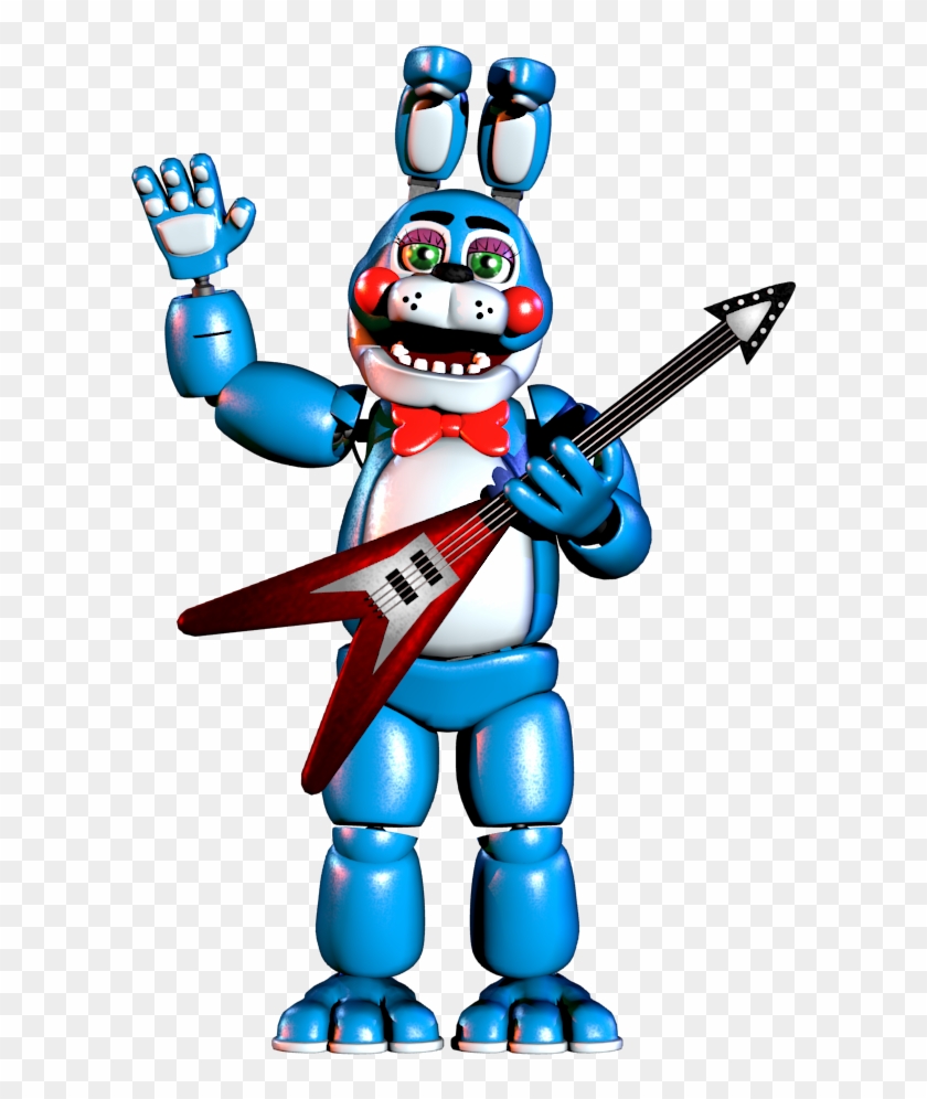 Modelbonnie But He's Recolored As Toy Bonnie - Toy Freddy Supsorgi Ucn #1643751