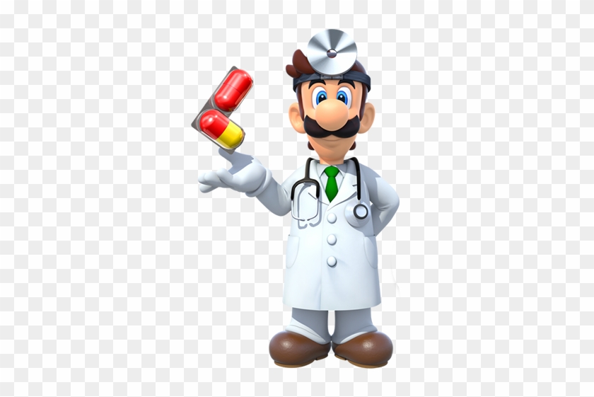 Super Mario Wiki Β - Dr Mario Miracle Cure Luigi #1643824