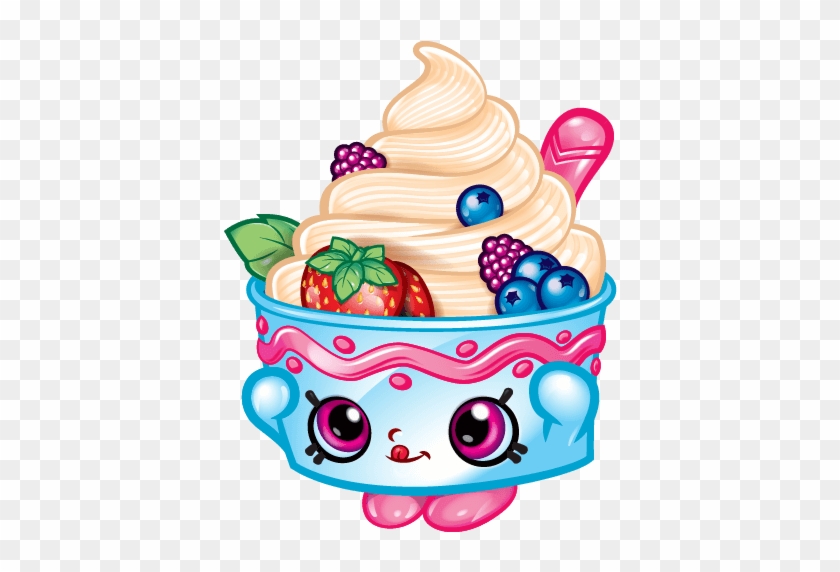 Sundae Clipart Frozen Custard - Shopkins Ice Cream Sundae #1643911