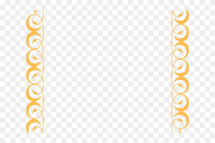 Golden Clipart Fancy - Page Borders Design Png #1643913