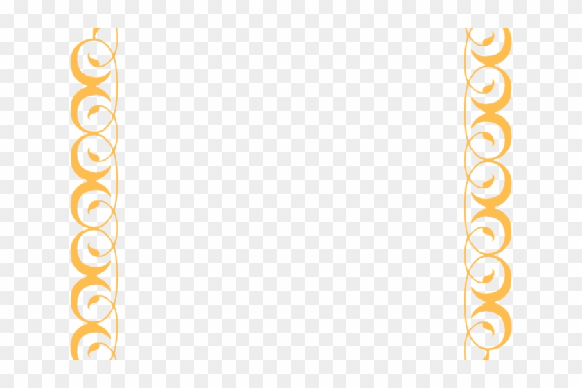 Golden Clipart Fancy - Page Borders Design Png #1643913