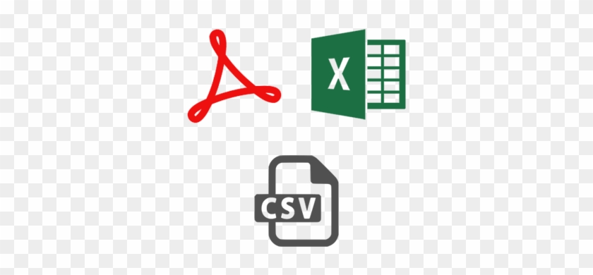 Project Reporting Export Programs Including Adobe Acrobat - Excel 2016 Icono Png #1644024