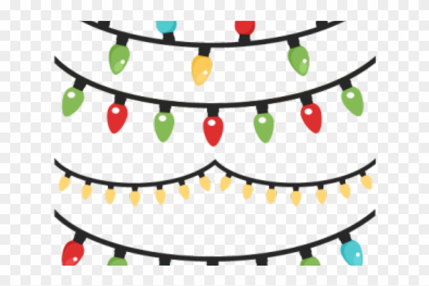Carneval Clipart Lights - Christmas Lights Flashcard #1644172