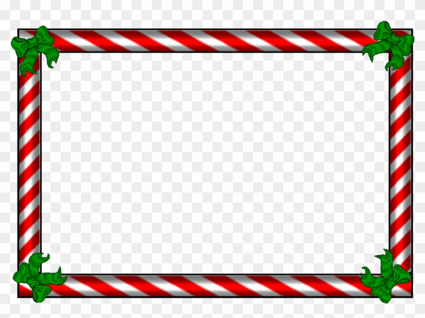 Candy Cane Borders And - Christmas Candy Cane Border #1644181