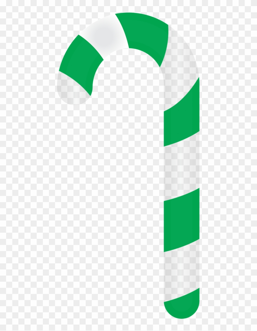 Candy,candy - Green Candy Cane Clip Art #1644183