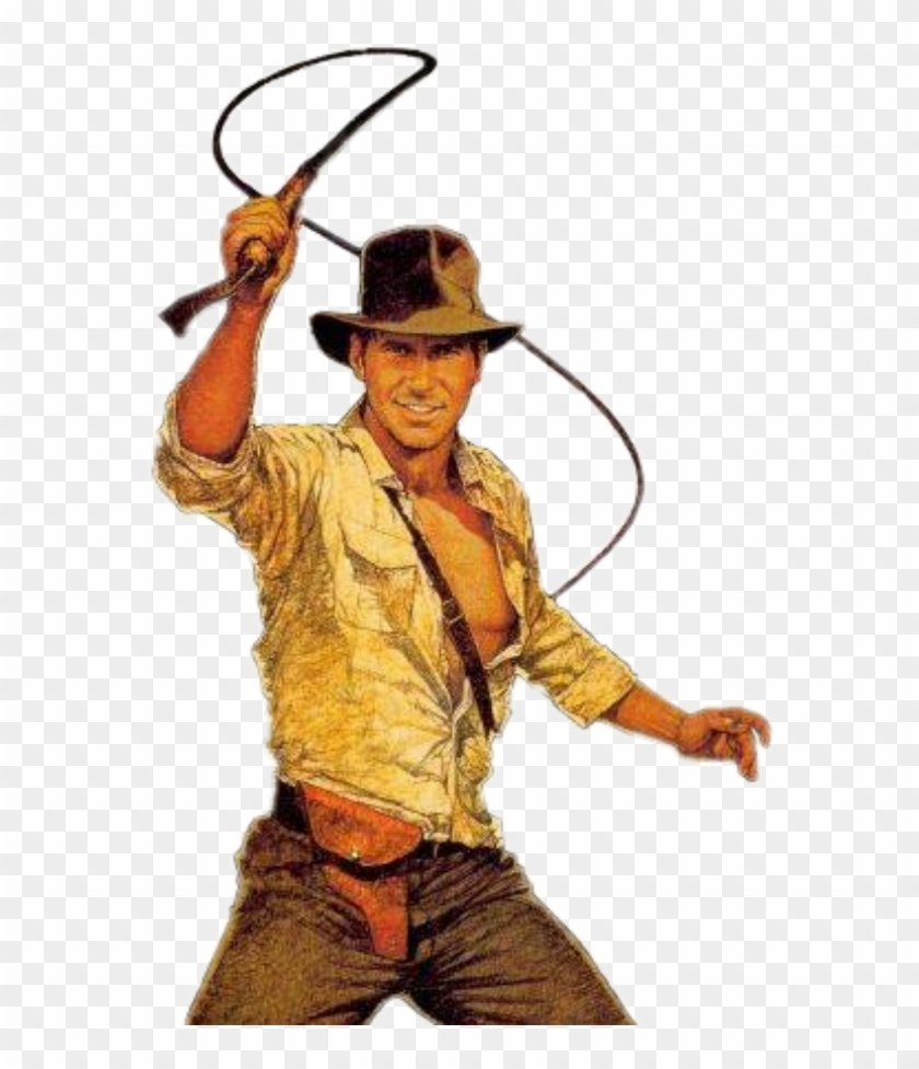 Indianajones Adventurer Sticker By - Indiana Jones Movie Covers #1644203