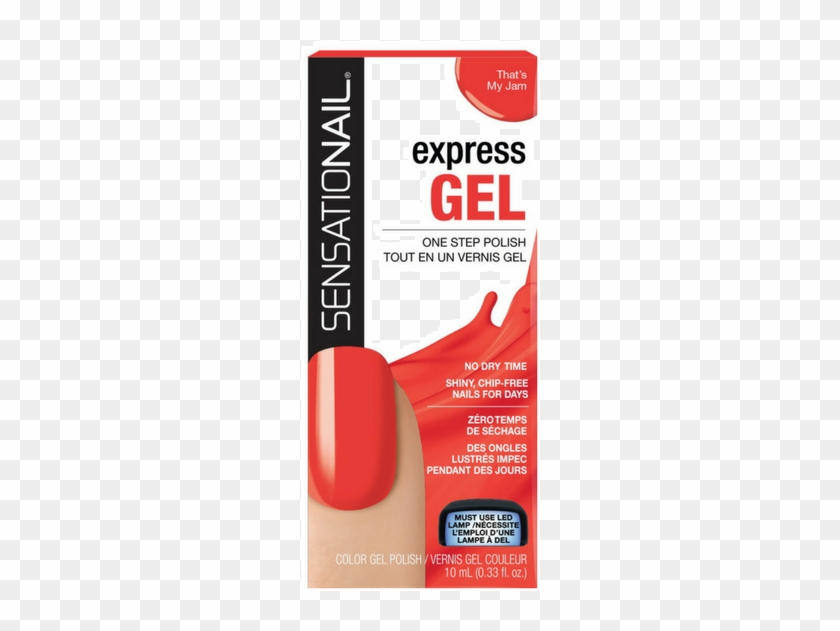 Express Gel Nail Polish Thats My Jam Box - Sensationail Cant Hear Myself Pink #1644304