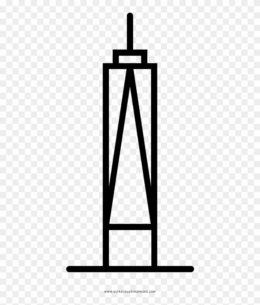 World Trade Center Coloring Page - World Trade Center Coloring Page #1644425