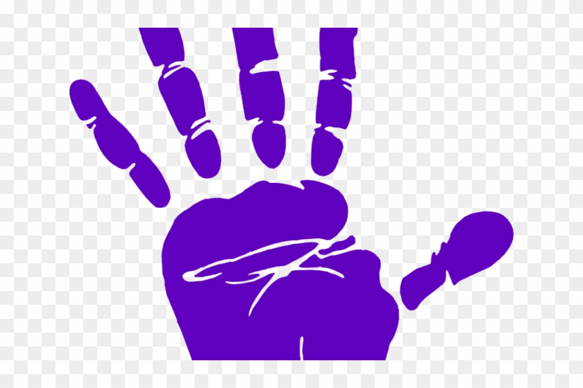 Handprint Clipart Hand Impression - Handprint Clipart #1644435