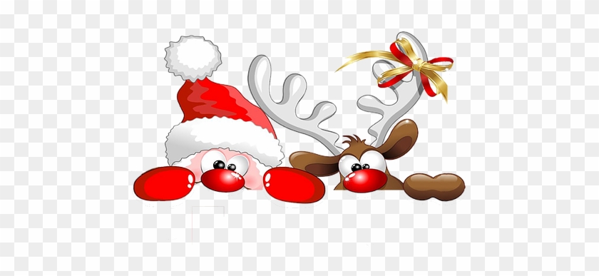 Szgy Klub Mikulas Bekes Kezdo - Santa And Reindeer Background #1644517