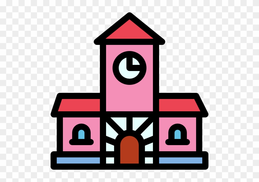 Town Hall Free Icon - Town Hall Free Icon #1644597