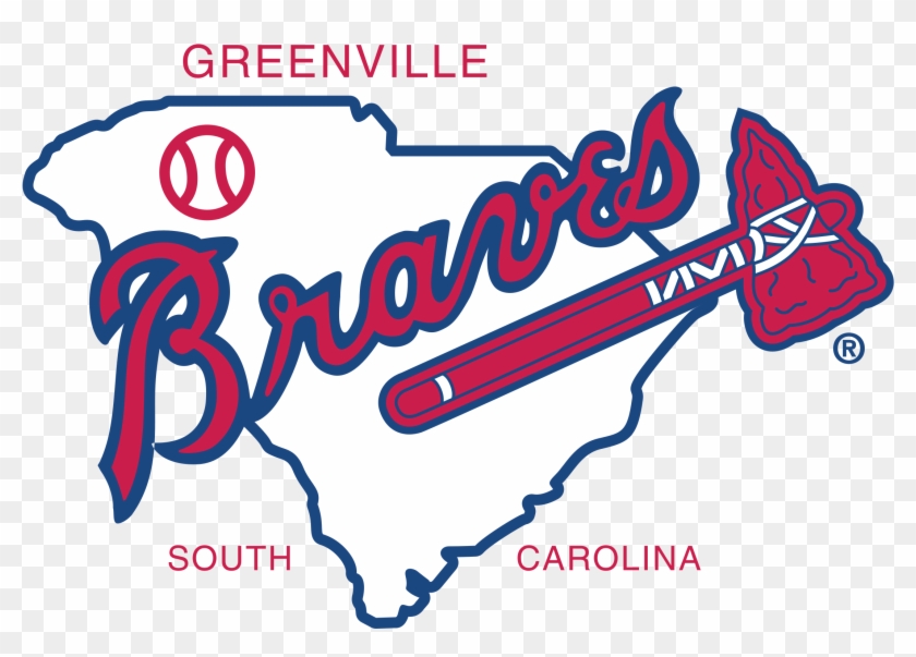 Baseball Clipart Royalty - Greenville Braves #1644691
