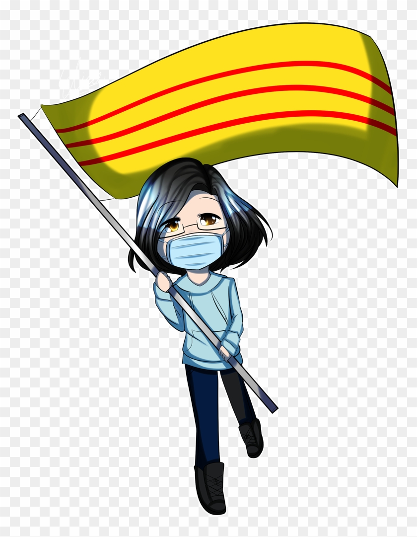 Da Vietnamese Girl By Blueblueberry123 - Cartoon #1644710