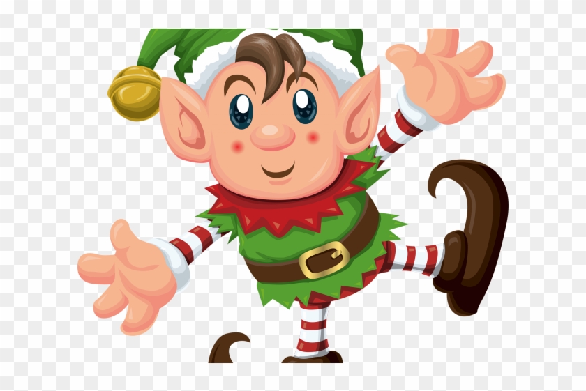 Kiss Clipart Elf - Christmas Elf Clipart #1644720