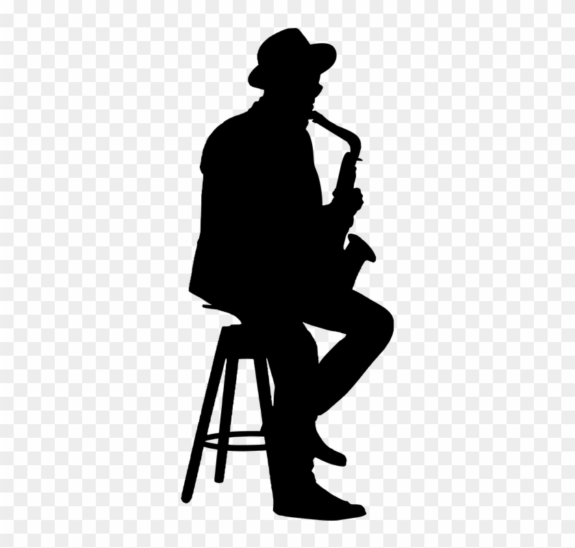 19 Vector Band Jazz Huge Freebie Download For Powerpoint - Jazz Silhouette Png #1644724