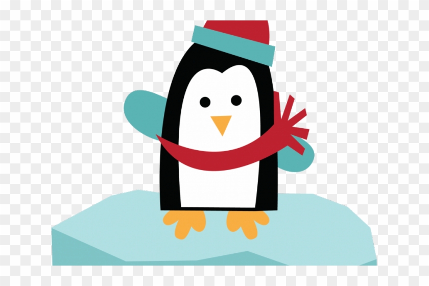 Winter Clipart Cute - Penguin Clip Art Transparent #1644855