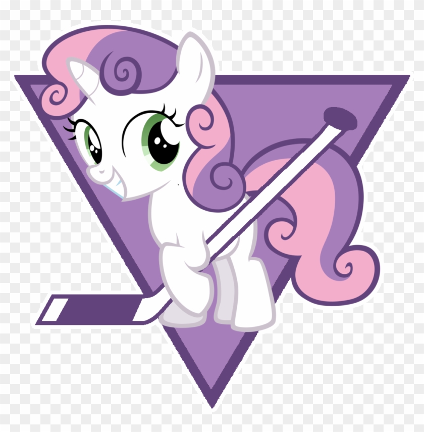 Lyraheartstrngs, Hockey, Hockey Stick, Logo, Logo Parody, - Arc En Ciel Licorne Png #1645037