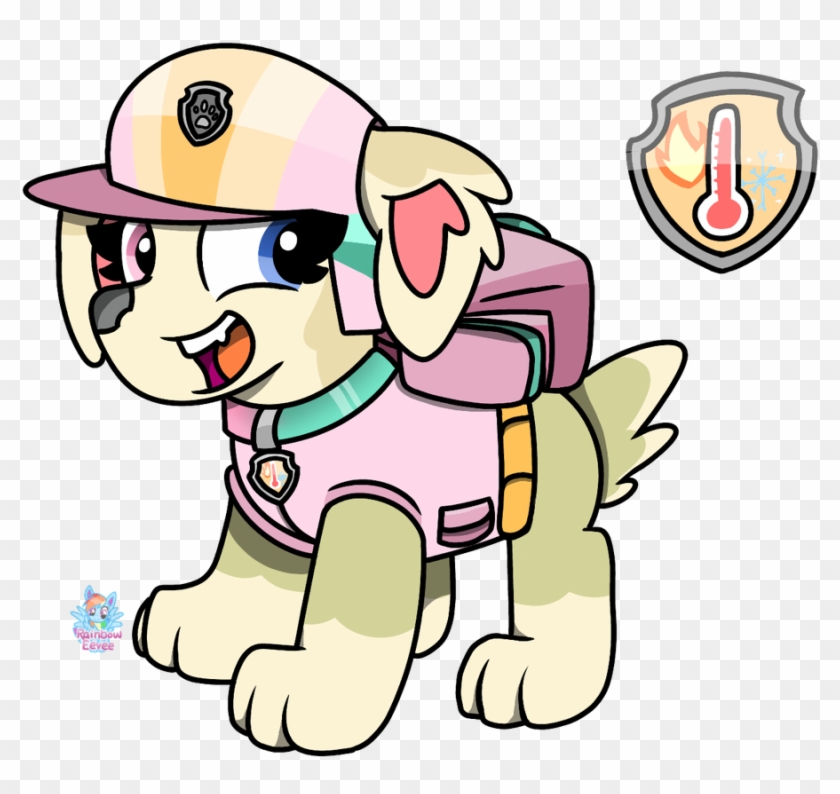 Paw Patrol Oc Skeverest By Rainboweevee-da - Cartoon #1645133