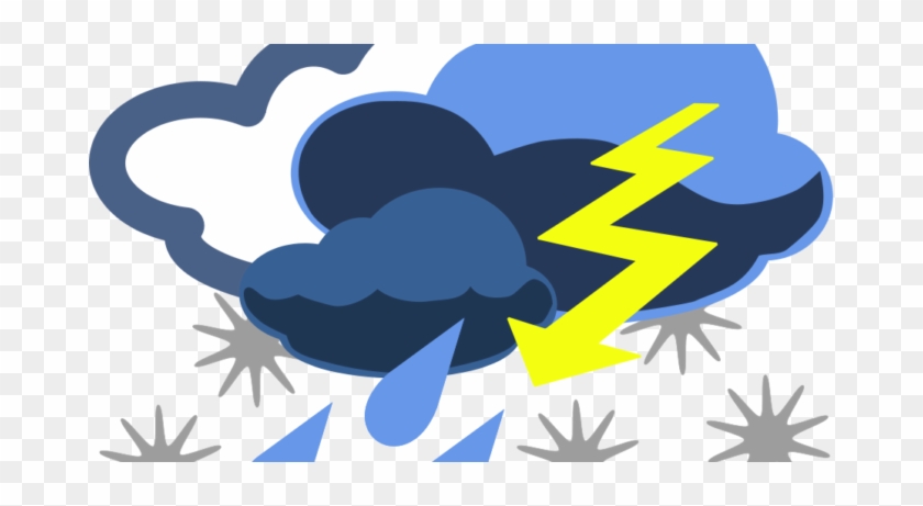 The Following Schools Are Closed Today Due Dangerous - Stormy Weather Clip Art #1645193
