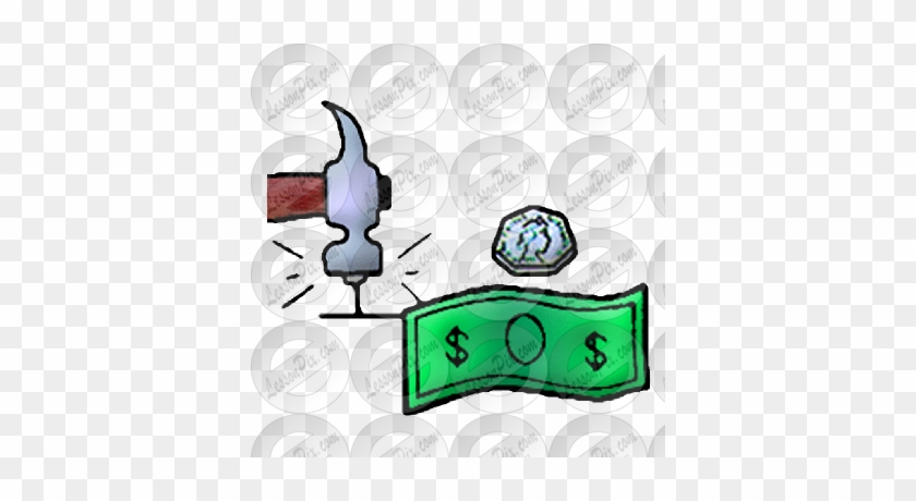 Hammer Clipart Green - Cartoon #1645236