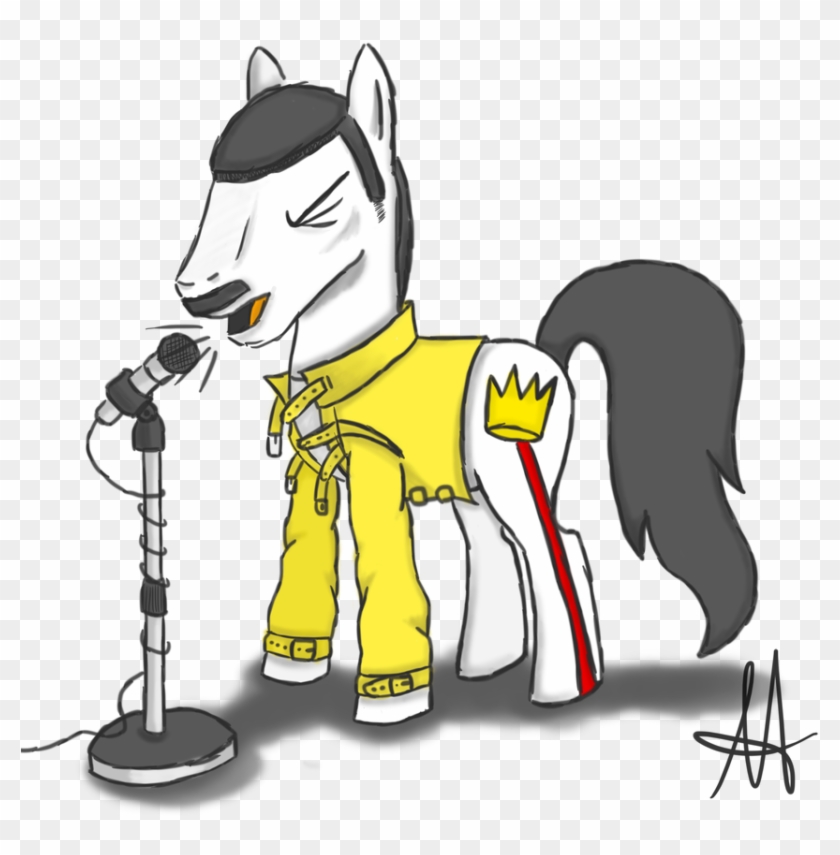 Mlp Pony Mercury By Ardas91 - Freddie Mercury Horse #1645280