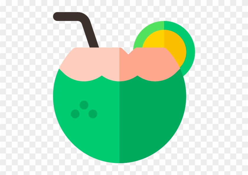 Coconut Drink Free Icon - Coconut Drink Free Icon #1645357