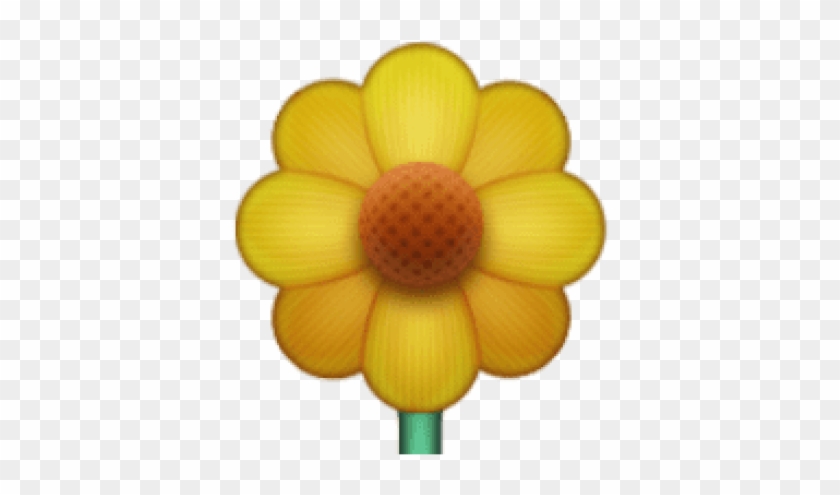 Free Png Download Ios Emoji Blossom Clipart Png Photo - Emoji Iphone Png Flores #1645376