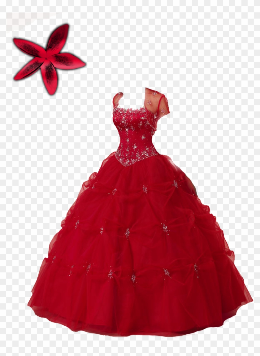 Dress Clipart Gown - Princess Dress Png Hd #1645425