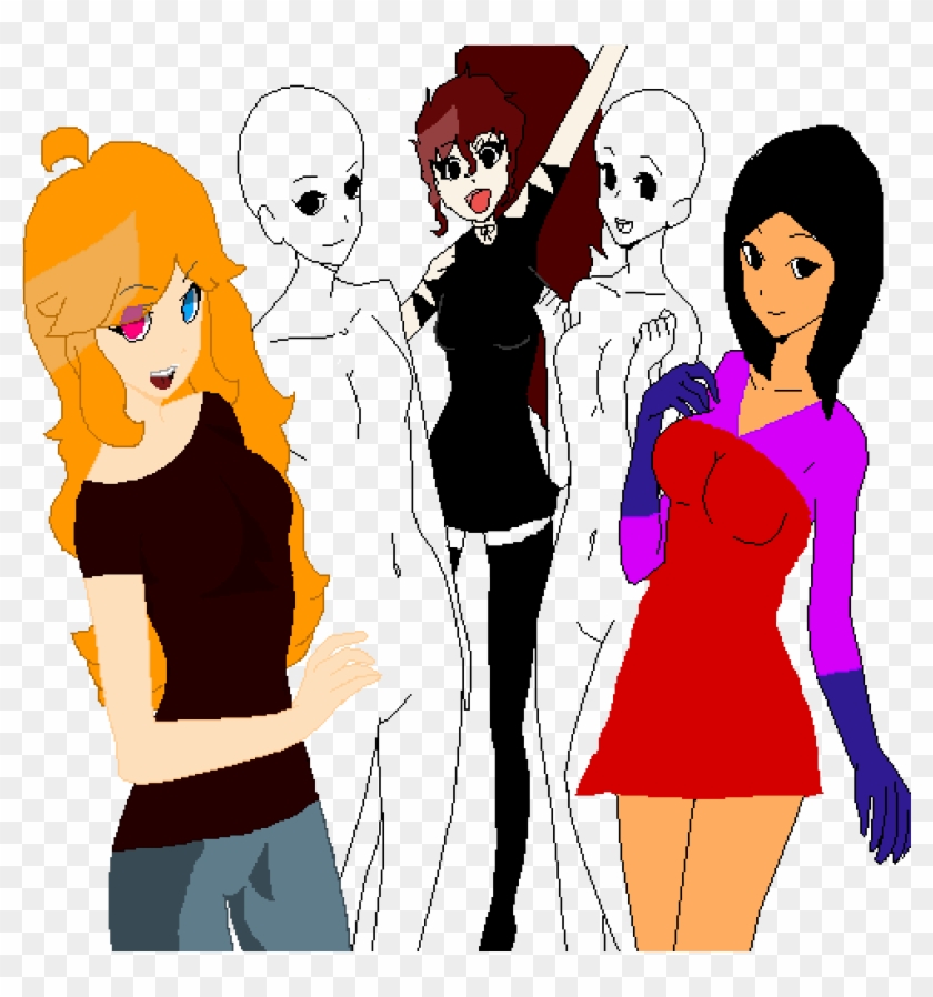 Im The One With The Red Dress - Cartoon #1645427
