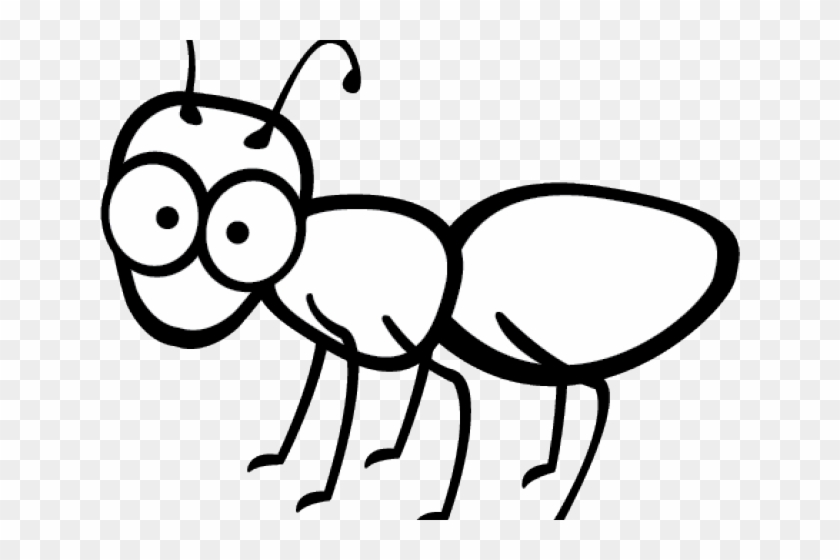 Ant Clipart Family - Ant Clip Art Black And White #1645519