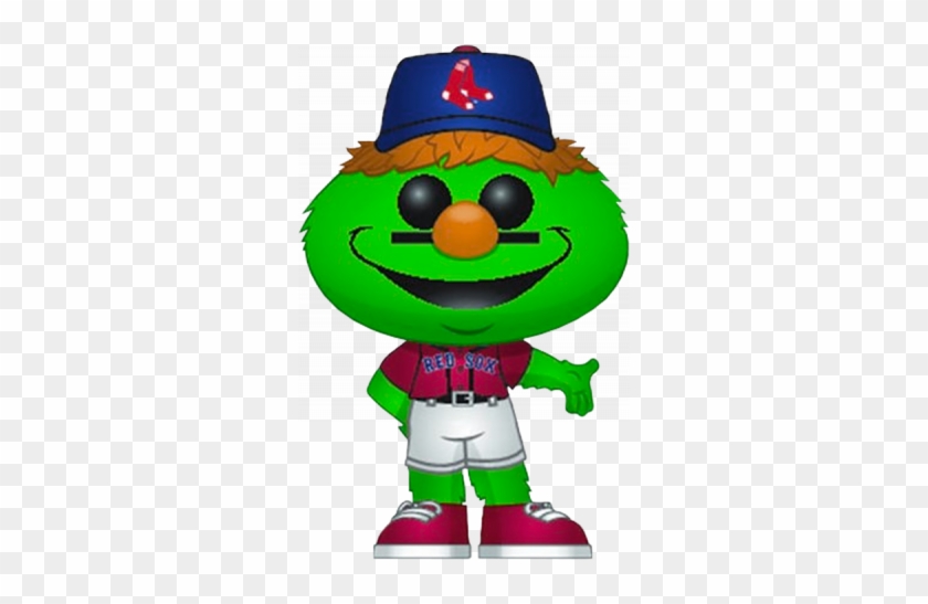 Wally The Green Monster Boston Red Sox Mascot Funko - Wally The Green Monster #1645653
